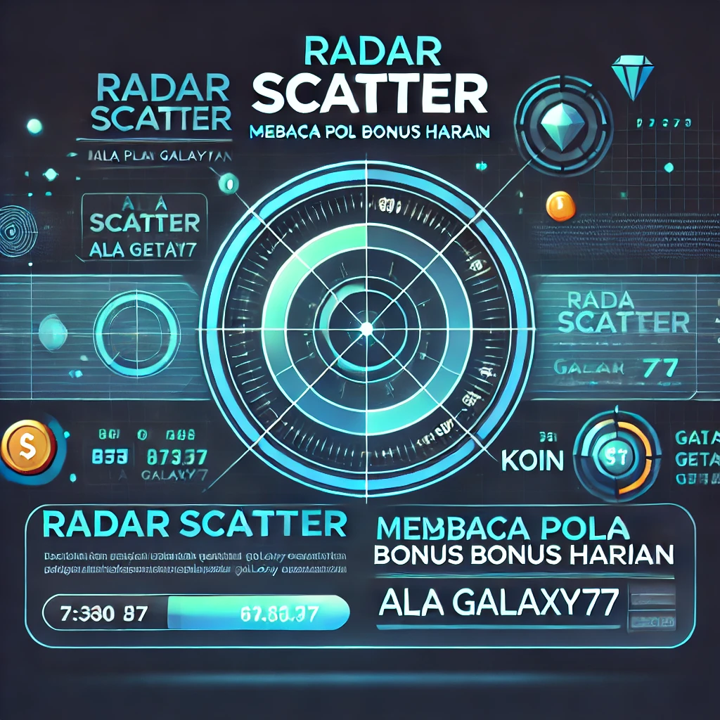 Radar Scatter: Membaca Pola Bonus Harian ala Galaxy77