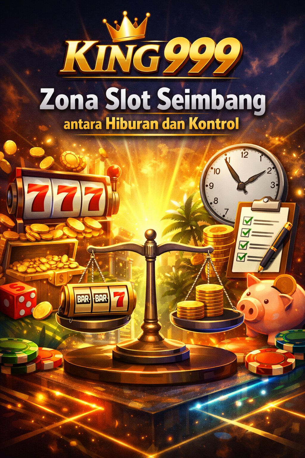KING999: Zona Slot Seimbang antara Hiburan dan Kontrol